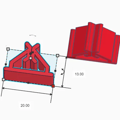 Kẹp dựng thẻ (Card Standee Clip)