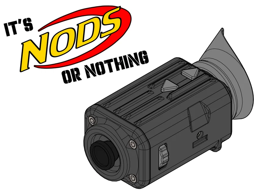 Nods Or Nothing V1.2 – Vỏ thay thế cho Nerf Modulus Day/Night Scope - Image 1