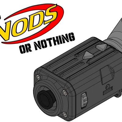 Nods Or Nothing V1.2 – Vỏ thay thế cho Nerf Modulus Day/Night Scope