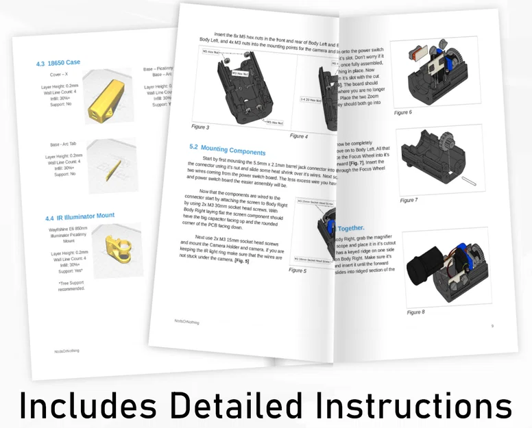 Nods Or Nothing V1.2 – Vỏ thay thế cho Nerf Modulus Day/Night Scope - Image 2