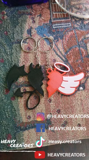 ValentinesDay Keychains – Móc khóa trái tim Valentine - Image 2