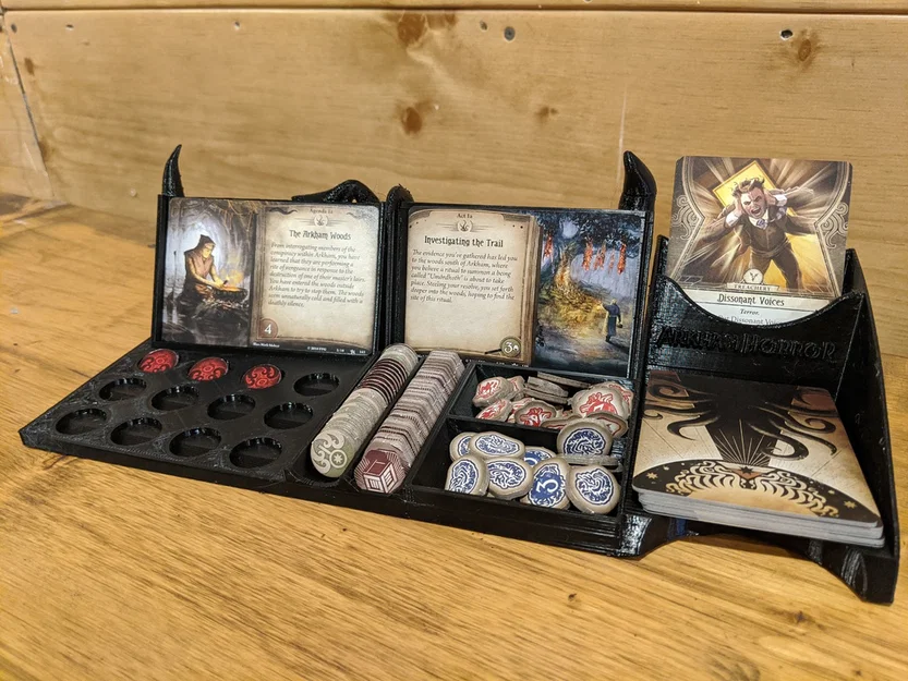 Arkham Horror LCG Dashboard/Hub (Bệ trung tâm all-in-one) - Image 1