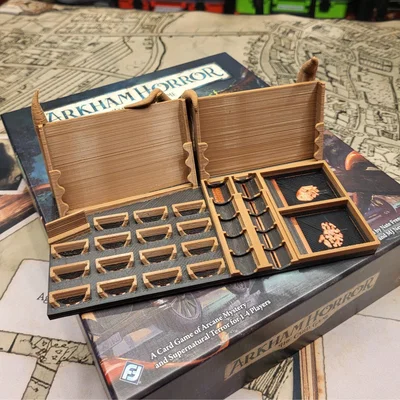 Arkham Horror LCG: Dashboard hiển thị Act & Agenda (bản remix)