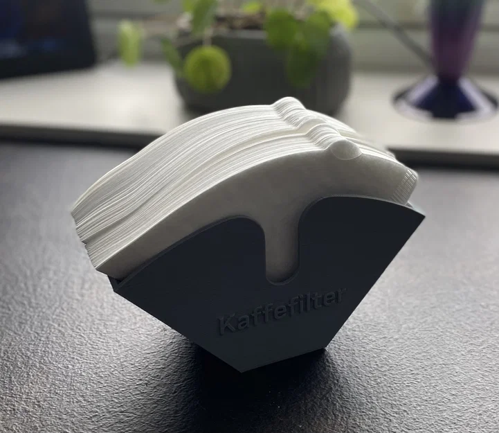 Khay đựng giấy lọc cà phê treo tường tiện lợi (Coffee Filter Box) - Image 1