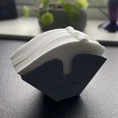 Khay đựng giấy lọc cà phê treo tường tiện lợi (Coffee Filter Box)