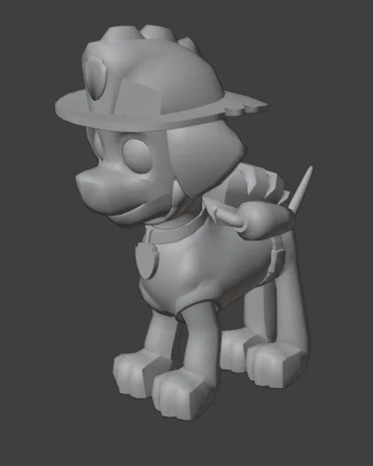 Paw Patrol Marshall – Mô hình figurine in 3D - Image 4