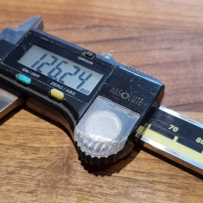 Nắp đậy pin cho thước kẹp Mitutoyo 500-184-20 (In 3D)