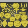 Bộ 20+ logo xe hơi khác nhau (STL) để in 3D - Thumbnail 1