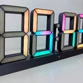 Đồng hồ LED Wi‑Fi chạy WLED (seven-segment) - Thumbnail 1