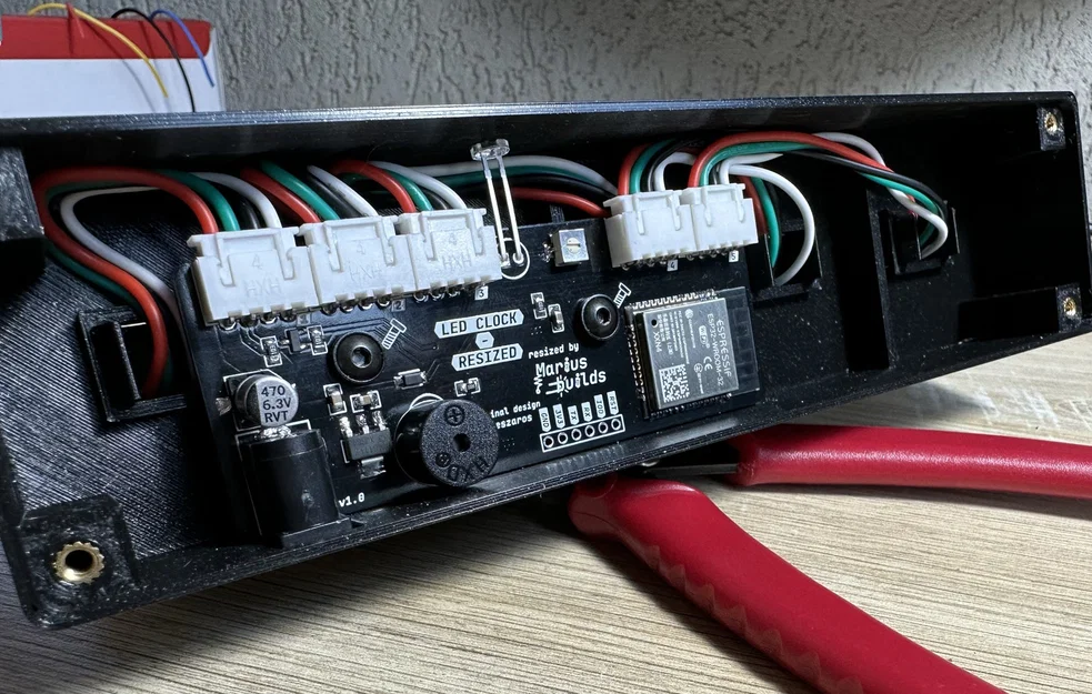 LED Clock - MICRO [ powered by WLED ] - Image 4