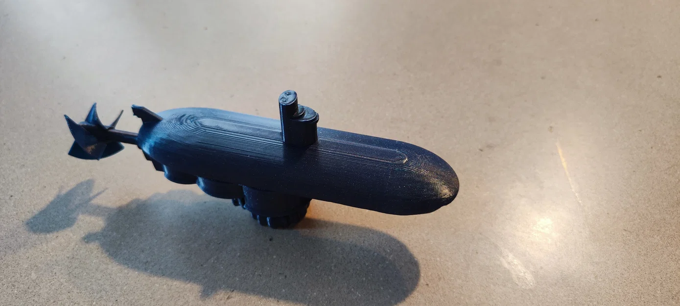 Wind up Submarine – Tàu ngầm lên cót kèm ngư lôi - Image 2