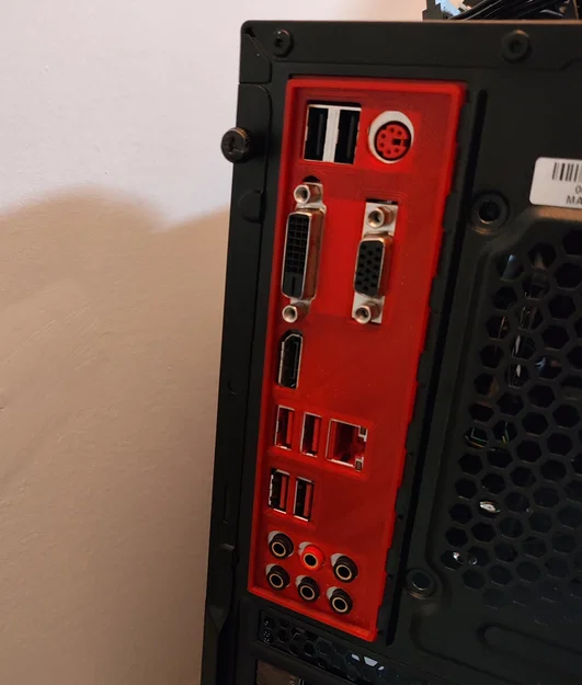 IO Shield cho Mainboard MSI Z270 Gaming Plus (File in 3D) - Image 1