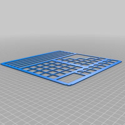 Azul Overlay – Tấm overlay 233×233mm cho Creality CR-6 SE