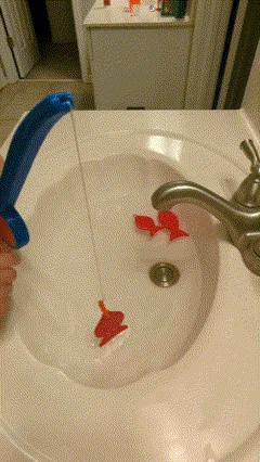 Đồ chơi cần câu bồn tắm (Bathtub Fishing Pole Toy) - Image 3