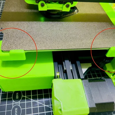 Cữ canh build plate cho Lerdge iX