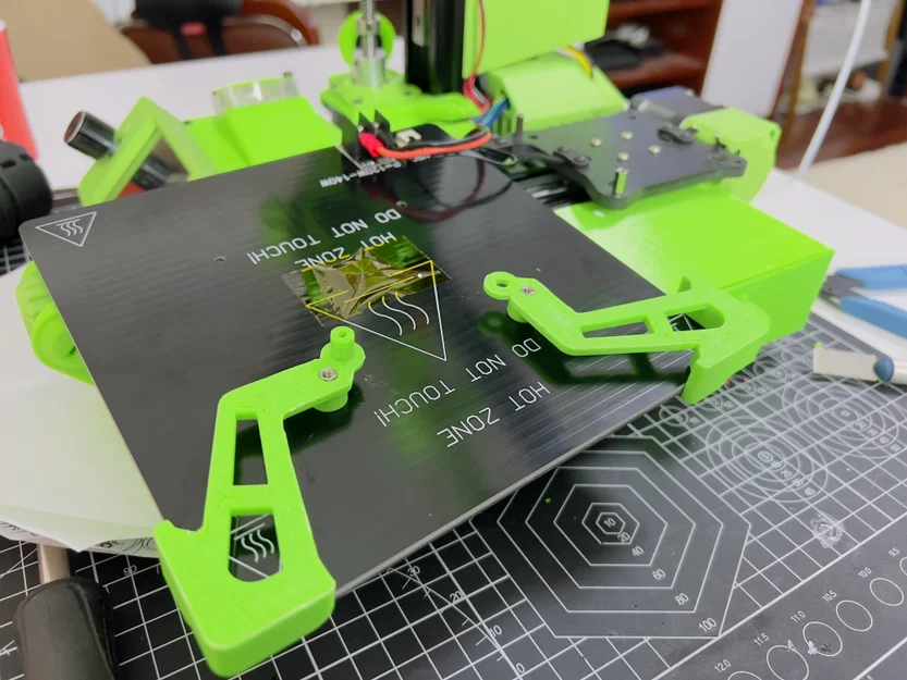 Cữ canh build plate cho Lerdge iX - Image 4