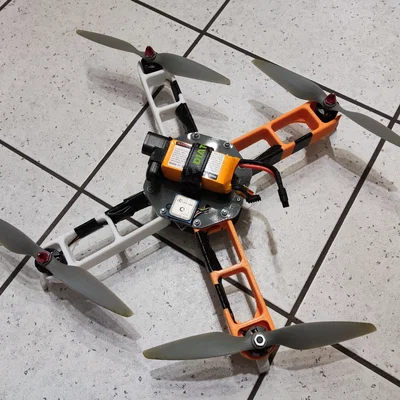 Khung Quadcopter/Drone in hoàn toàn cho cánh 9 inch