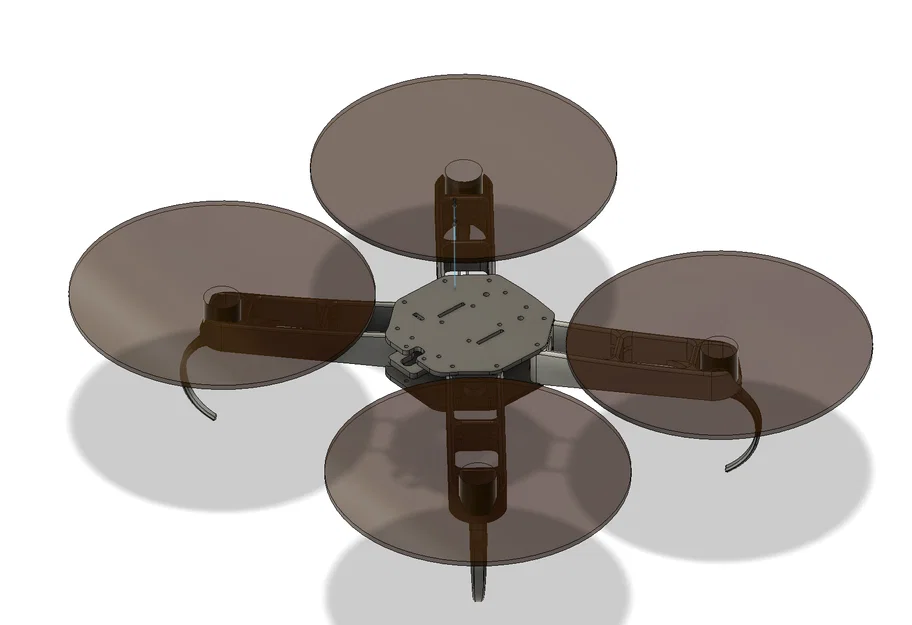 Khung Quadcopter/Drone in hoàn toàn cho cánh 9 inch - Image 8