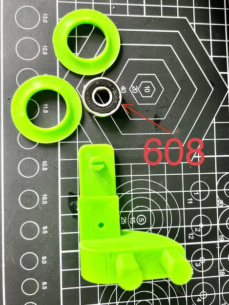 Bộ dẫn hướng sợi nhựa cho Lerdge IX với vòng bi 608 (Filament Guide) - Image 6