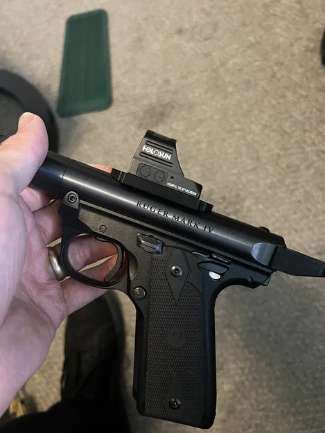 Đế gắn kính ngắm RMR cho súng Ruger MK IV SSH (3D Printed) - Image 1