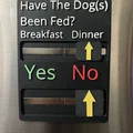 Bảng “Đã Cho Chó Ăn” gắn tủ lạnh (Dog Fed Sign) - Thumbnail 2