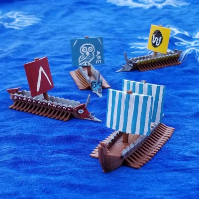 Tàu Dài Viking cho Ortus Novae: Trireme