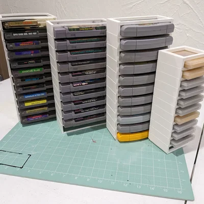 Kệ đựng băng game dạng mở rộng (Expandable Video Game Cartridge Shelf)