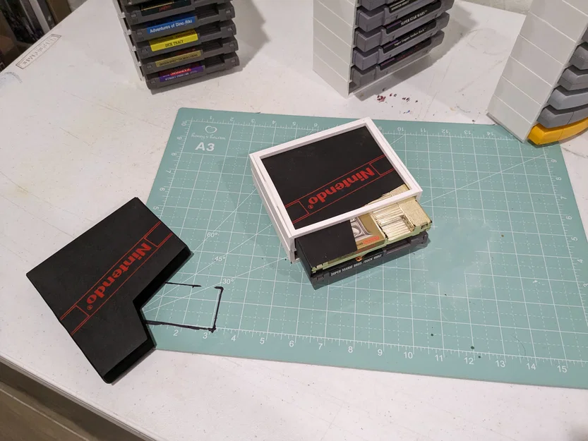Kệ đựng băng game dạng mở rộng (Expandable Video Game Cartridge Shelf) - Image 6