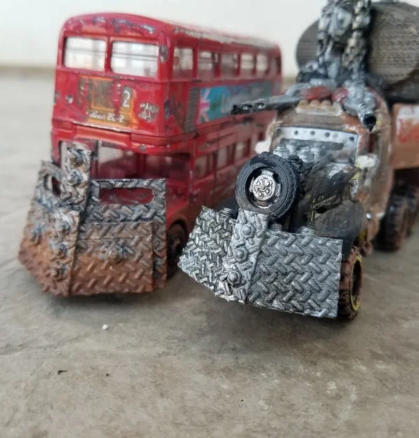 GASLANDS: Rams Thép Có Vân (Textured Steel Rams) - Image 1