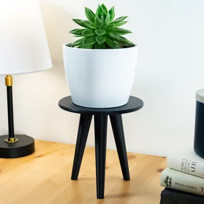 Kệ kê chậu cây mid-century modern đơn giản – dễ in – nhiều kích thước