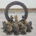 Stargate Jaffa và System Lord (Miniatures 28mm) - Thumbnail 1