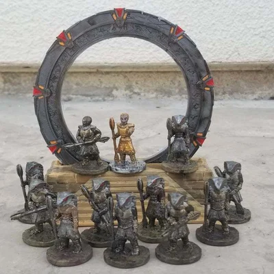 Stargate Jaffa và System Lord (Miniatures 28mm)