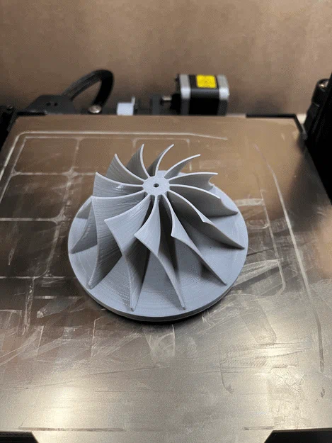 Mô hình cánh quạt ly tâm (Impeller) tối ưu cho dự án bơm và quạt gió - Image 1