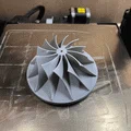 Mô hình cánh quạt ly tâm (Impeller) tối ưu cho dự án bơm và quạt gió - Thumbnail 1