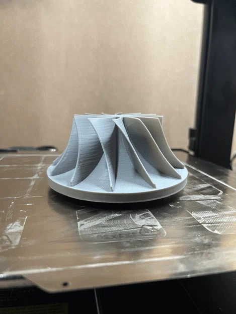 Mô hình cánh quạt ly tâm (Impeller) tối ưu cho dự án bơm và quạt gió - Image 2