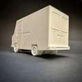 Mô hình xe tải JDM Delivery Van in 3D (Print-in-place) - Thumbnail 3