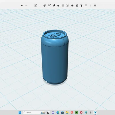 Mô hình lon nước mini 3D cho sa bàn và trang trí tiểu cảnh