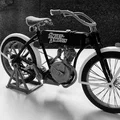 Mô hình xe mô tô cổ điển Harley Davidson 1910 - In 3D siêu chi tiết - Thumbnail 1