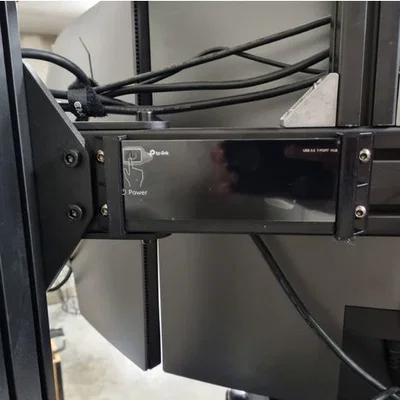 Ngàm gắn USB Hub TP-Link UH700 cho khung nhôm Sim Rig 8040