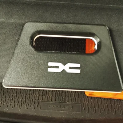 Tay nắm 3D cho rèm che khoang hành lý xe Dacia Jogger