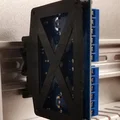 Ngàm gắn module relay 4 kênh lên thanh ray DIN (DIN Rail Mount) - Thumbnail 2