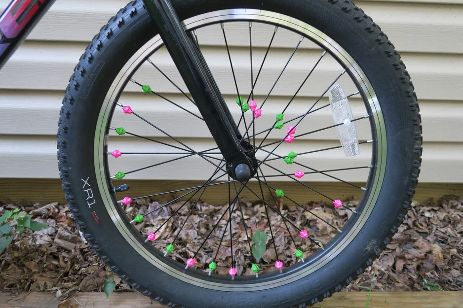 Spoke Beads – Hạt gài nan hoa xe đạp kiểu 80s - Image 1