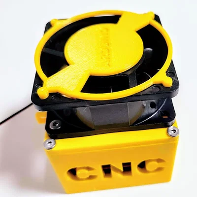 Vỏ Arduino Uno R3 + CNC Shield + nắp quạt 50x50