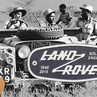 Mô hình 3D logo Land Rover cổ điển giai đoạn 1948-1960
