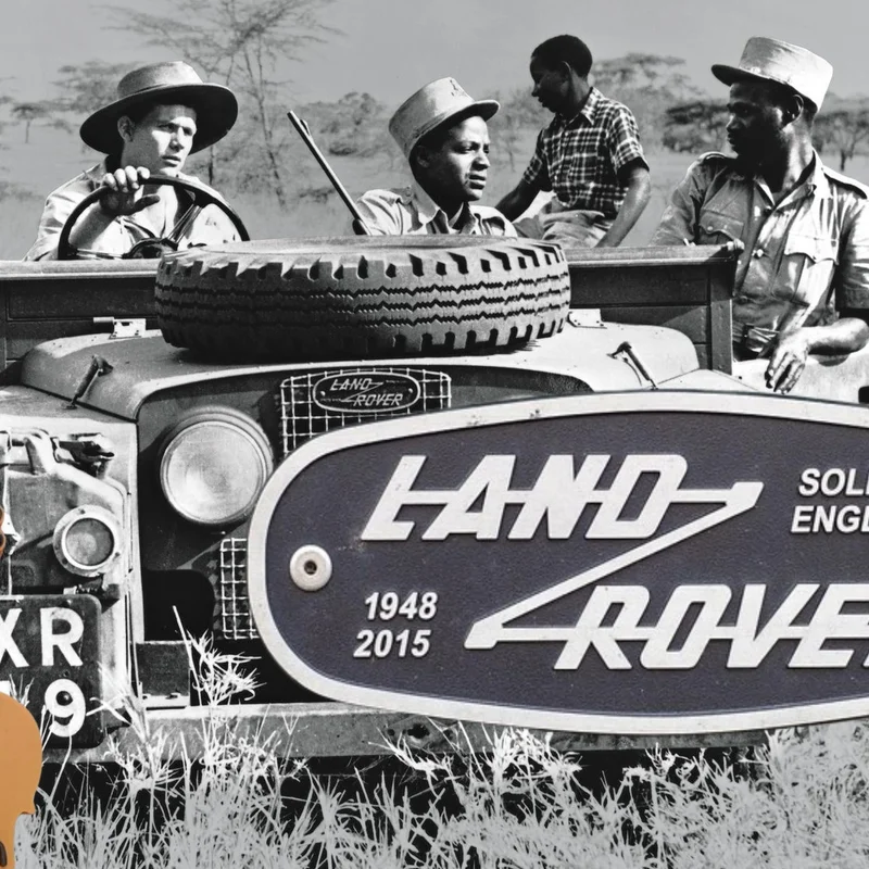 Mô hình 3D logo Land Rover cổ điển giai đoạn 1948-1960
