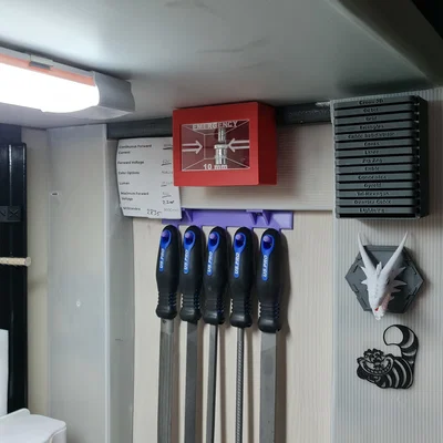 Hộp trưng bày đầu tuýp 10mm khẩn cấp độc đáo cho thợ cơ khí