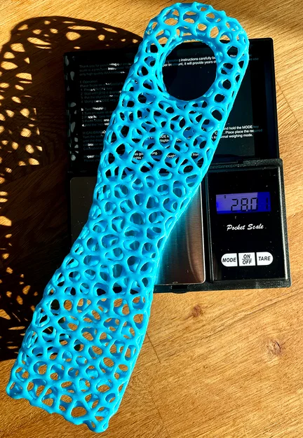 Chân đế chai rượu vang – thiết kế Voronoi - Image 3