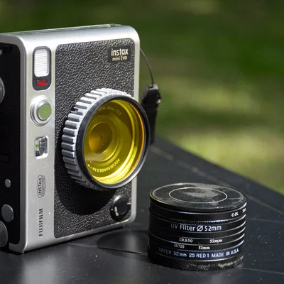Adapter gắn filter 52mm cho Instax mini EVO