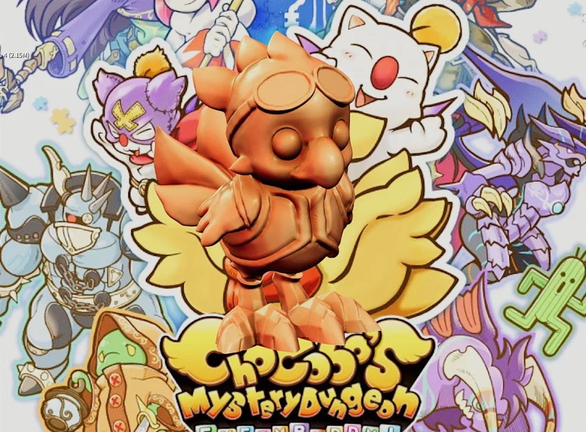 Mô hình Chocobo dễ thương từ Final Fantasy (In 3D) - Image 2