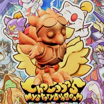 Mô hình Chocobo dễ thương từ Final Fantasy (In 3D)